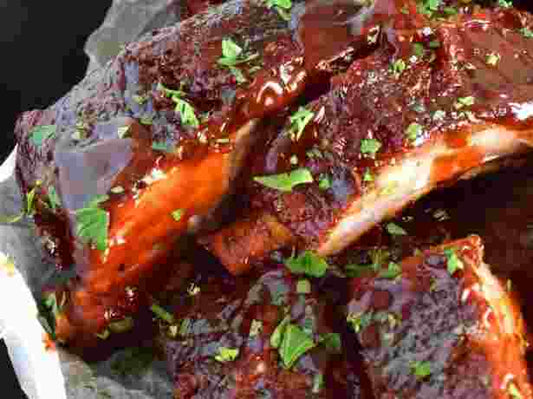 Oven Baked Barbecued Ribs