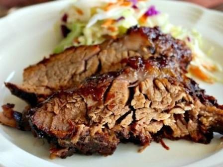Oven Cooked Barbecue Brisket