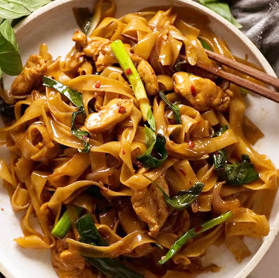 Drunken Noodles (Pad Kee Mow)