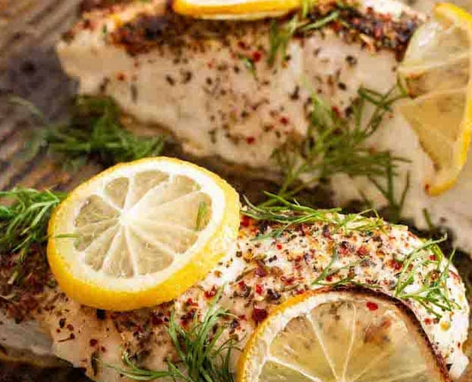 Pan-Fried John Dory with Lemon-Dill Pesto