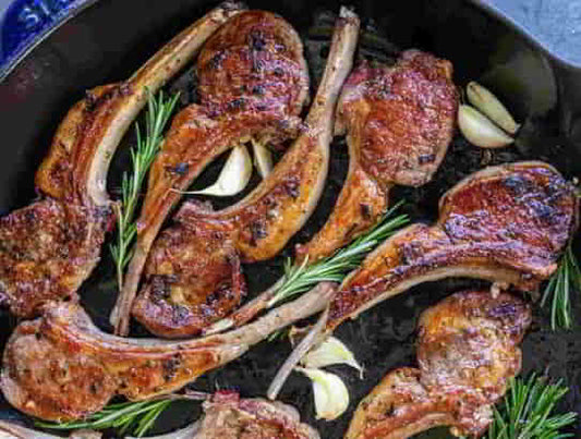 Pan-Fried Lamb Chops