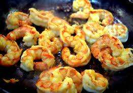 Pan-Fried Prawns with Special Sauce