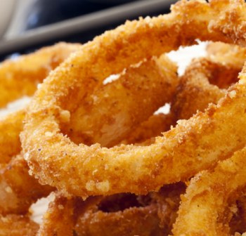 Paprika Crumbed Onion Rings