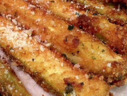 Parmesan Fried Zucchini