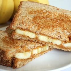 Sandwich of Peanut Butter & Banana