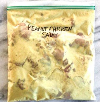 Peanut Chicken Satay