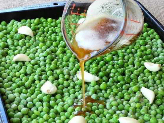 Peas - Butter & Garlic Roasted
