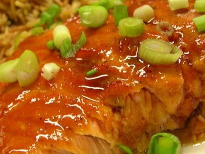 Pepper-Honey Salmon