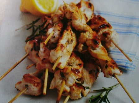 Peppered Chicken Skewers