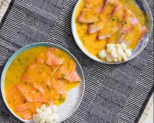 Peruvian Tiradito with Scotch Bonnet and Lime