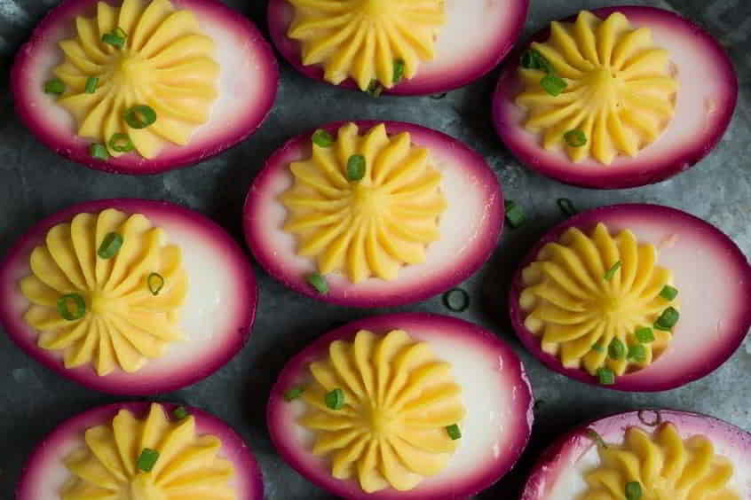 Pickled Deviled Eggs