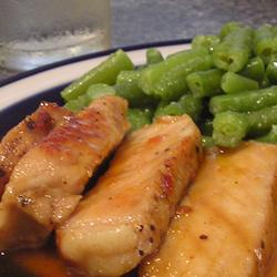 Pork Chops with Peach Glaze