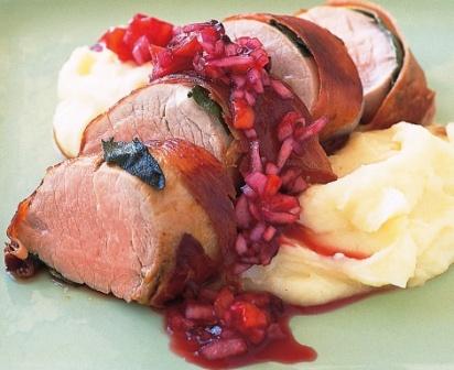 Pork Fillet with Tamarillo Salsa