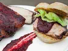 Pork Shoulder with Blackberry Chipotle Glaze