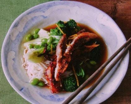 Pork with Lemon Soy Broth