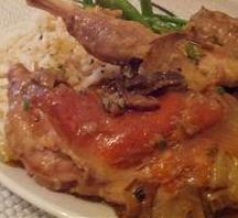 Rabbit - Beer Braised with Herbs