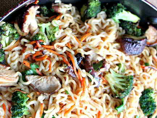 Ramen Vegetable Stir Fry