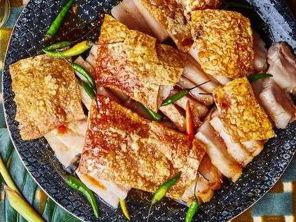 Roast Pork Belly with Chilli Vinegar