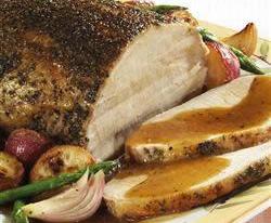 Pork Roast with Sids Brown Sauce