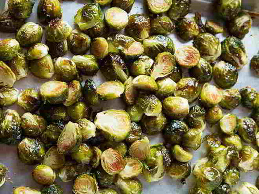 Roasted Garlic Brussels Sprouts