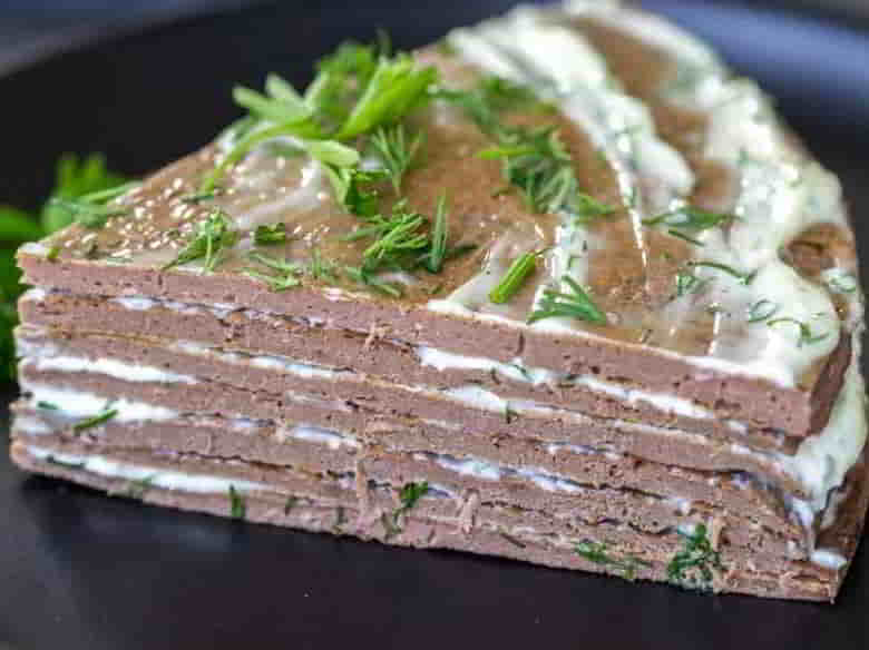 Russian Liver Cake