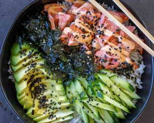 Salmon Sushi Bowl