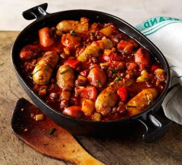 Sausage & Bean Casserole