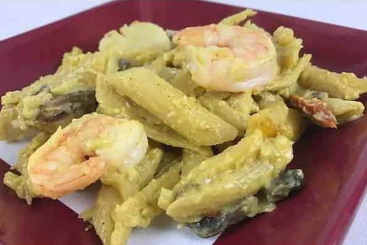 Seafood Curry Pasta