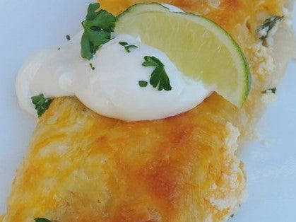 Seafood Enchiladas