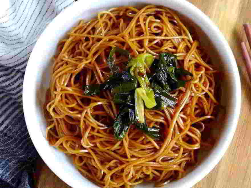 Shanghai Spring Onion Oil Noodles
