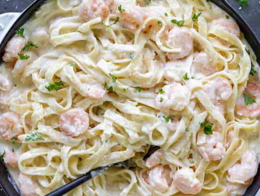 Shrimp Fettuccine Alfredo