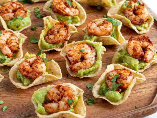 Shrimp Guacamole Bites