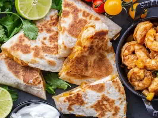 Shrimp Quesadillas