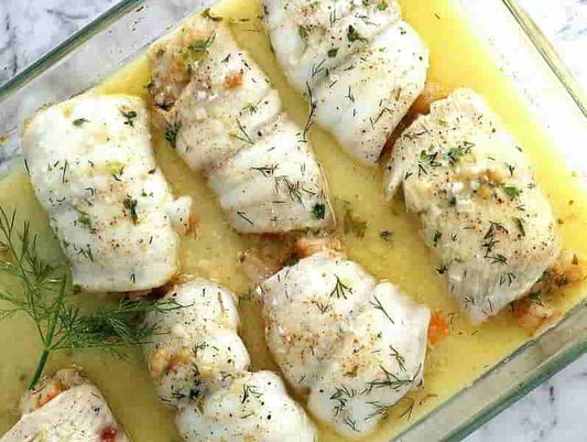 Shrimp Stuffed Flounder