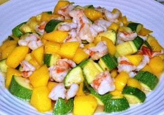 Shrimp with Mango