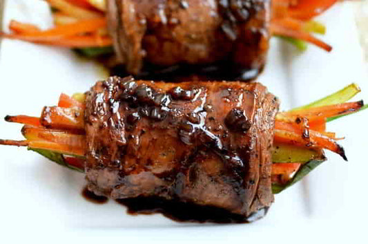 Sids Glazed Steak Rolls