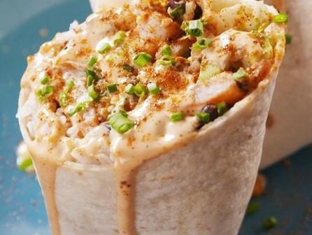 Sids Shrimp Burritos
