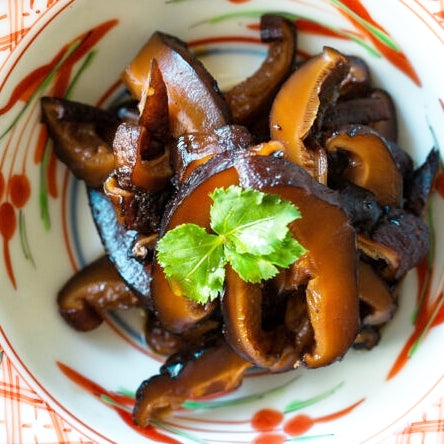 Simmered Shiitake Mushrooms