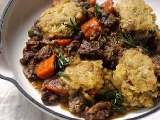 Slow Cooker Beef & Wine Stew