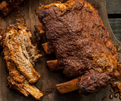 Slow Cooker Bourbon Ribs