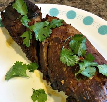 Slow Cooker Honey Lime Ginger Pork