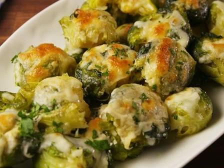 Smashed Brussels Sprouts