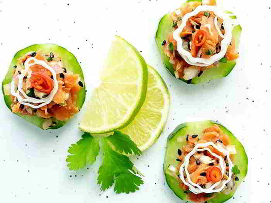 Smoked Salmon Tartare Bites