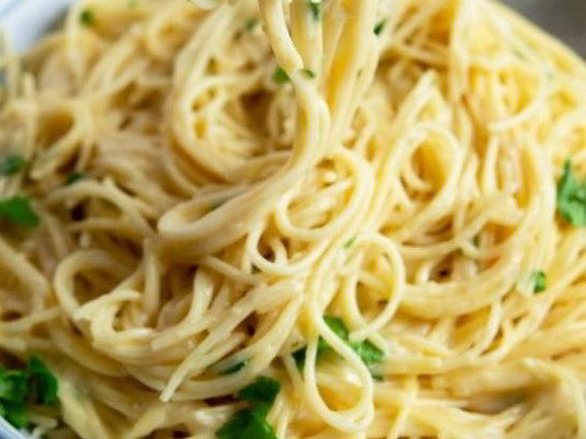 Smokey Parmesan Garlic Noodles