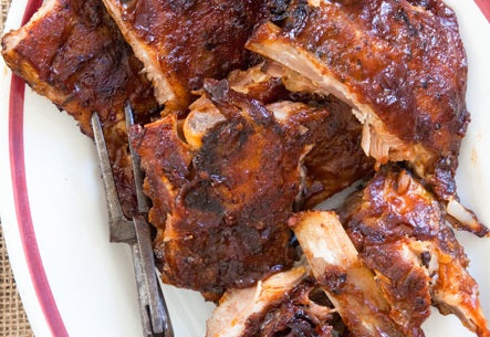 Pork Ribs Smokey BBQ Style