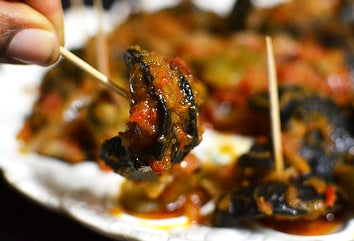 Snails with Rosemary & Raspberry Vinegar