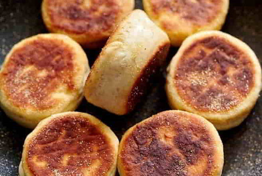 Sourdough English Muffins