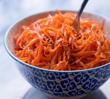 Spicy Korean Carrots