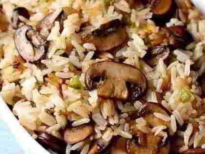 Spicy Mushroom Rice