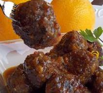 Spicy Orange Venison Balls